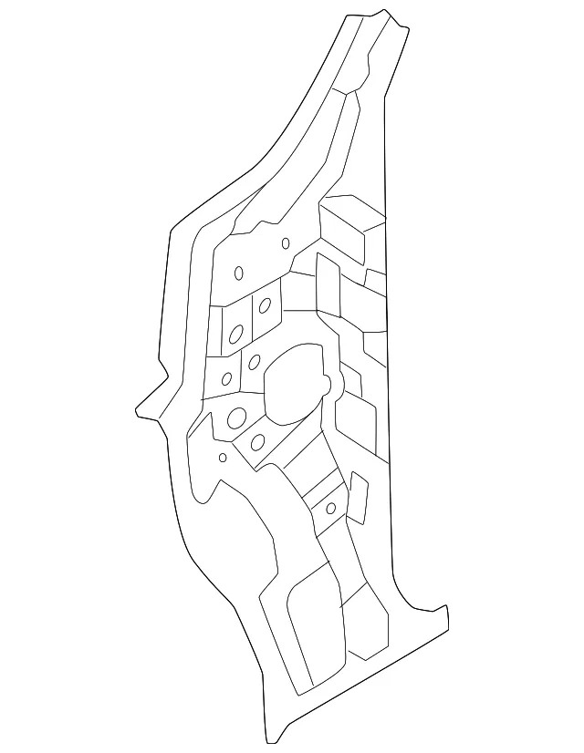 Inner Hinge Pillar - Kia (71202-P2000)