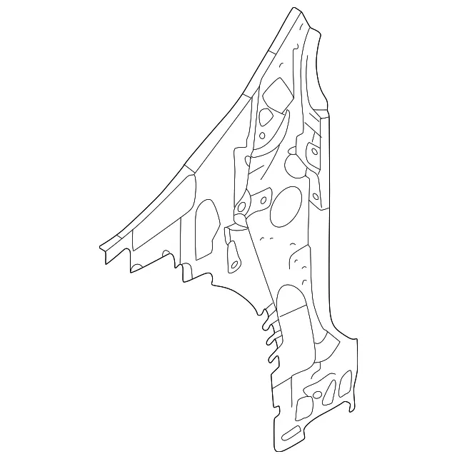 Inner Hinge Pillar - Kia (71221-ES000)