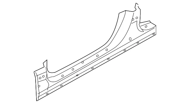 Rocker Panel - Driver's Side (LH) - Kia (71312-3TD20)