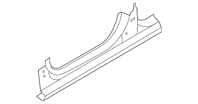 Rocker Panel - Driver's Side (LH) - Kia (71312-M7D10)