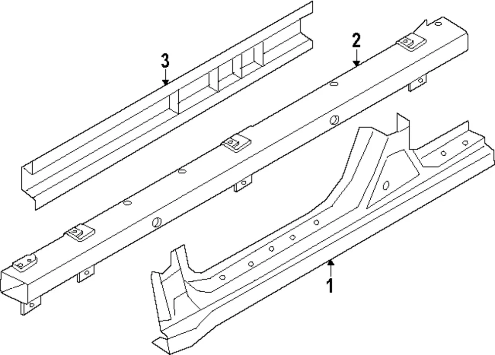 Rocker Panel - Kia (71322-DOD00)