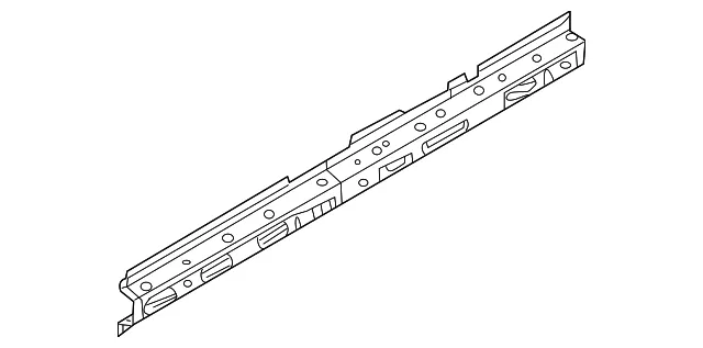 Inner Rocker - Passenger Side (RH) - Kia (71329-2J010)