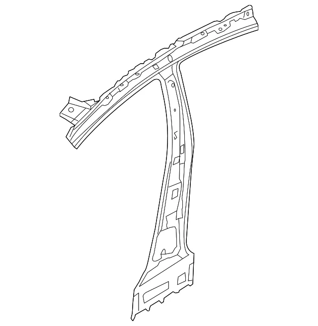 Pillar Reinforced - Driver's Side (LH) - Kia (71401-1M500)