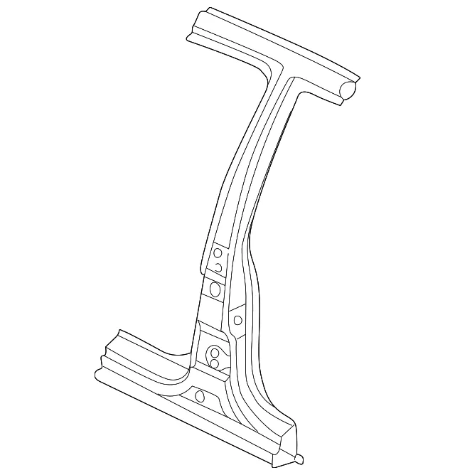 Center Pillar - Driver's Side (LH) - Kia (71401-38D00)