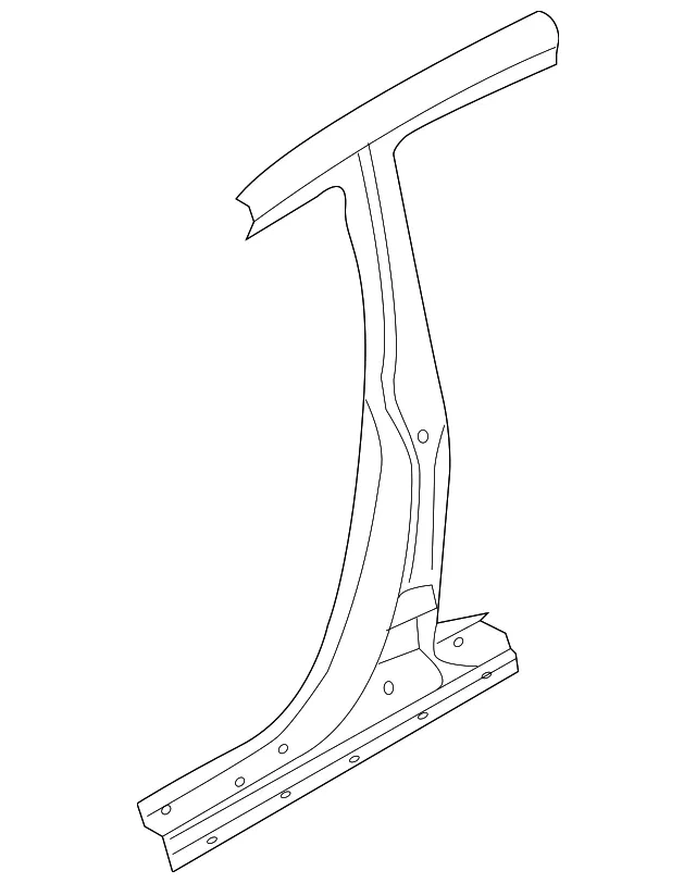Center Pillar - Driver's Side (LH) - Kia (71401-3TB20)