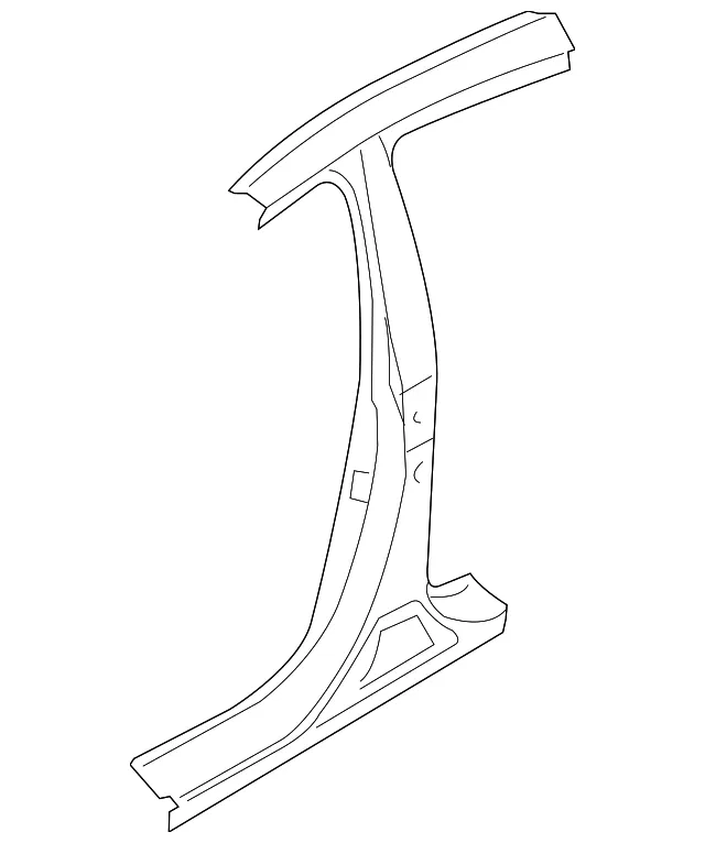 Center Pillar - Passenger Side (RH) - Kia (71402-2TB00)