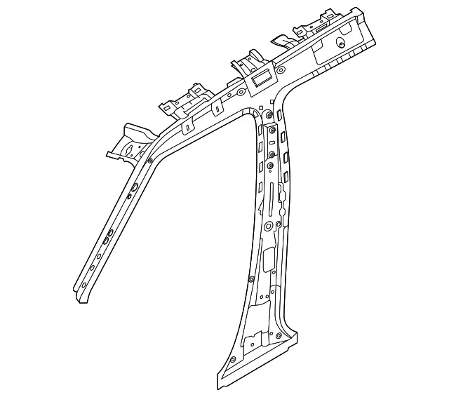 Inner Windshield Pillar - Kia (71402-K0000)