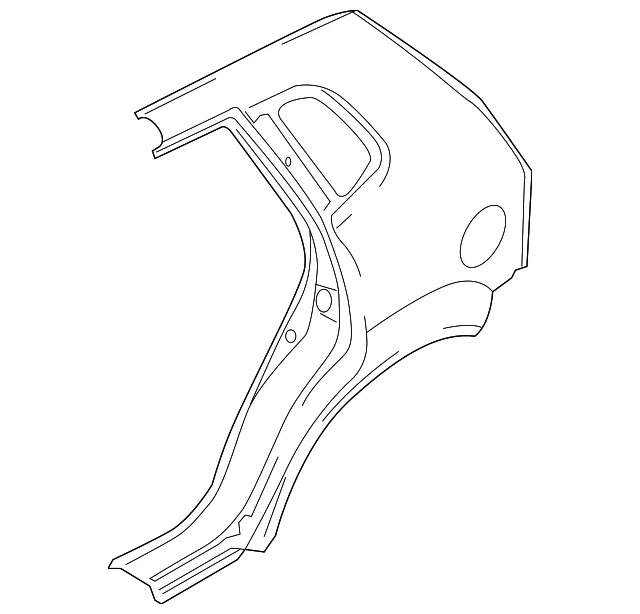 Quarter Panel - Driver's Side (LH) - Kia (71503-1F1C1)