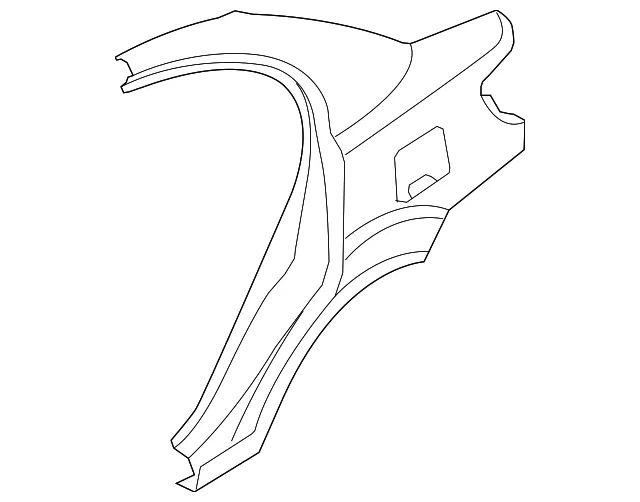 Outer Quarter Panel - Driver's Side (LH) - Kia (71503-1GC10)