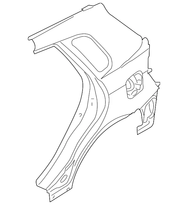 Quarter Panel - Driver's Side (LH) - Kia (71503-2FC60)