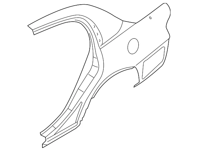 Quarter Panel - Driver's Side (LH) - Kia (71503-3FB00)