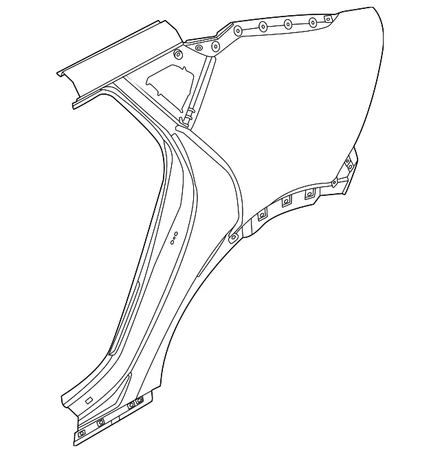 Quarter Panel - Kia (71503-CVC00)