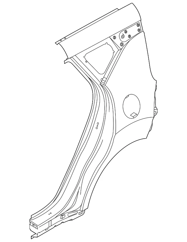 Quarter Panel - Kia (71503-K0C00)