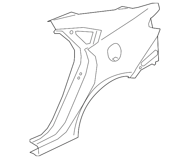 Quarter Panel - Driver's Side (LH) - Kia (71503-M7C10)