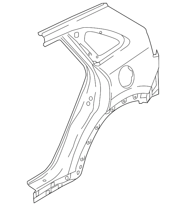 Quarter Panel - Kia (71503-Q4C00)