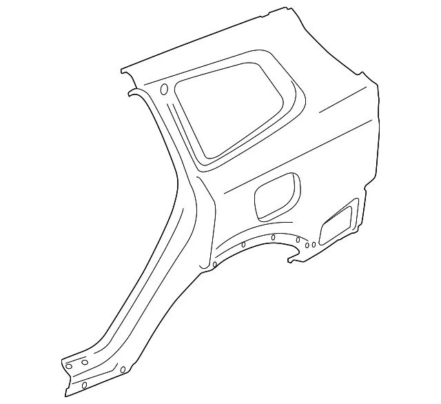 Quarter Panel - Driver's Side (LH) - Kia (71503-S9C00)