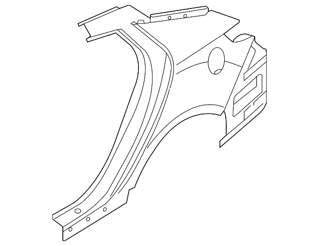 Quarter Panel - Kia (71504-2TC00)