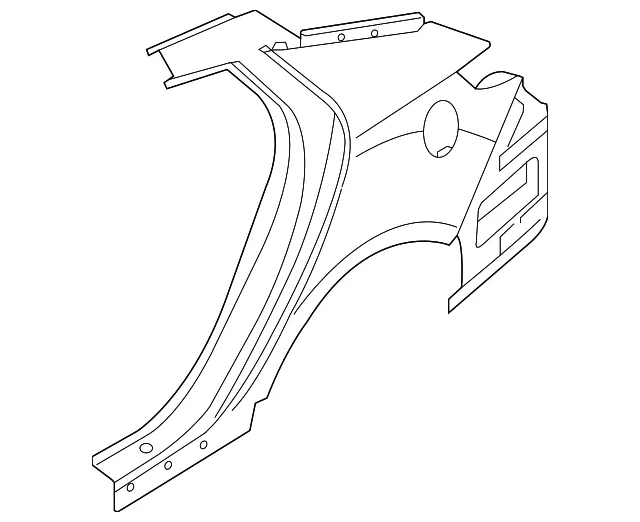 Quarter Panel - Kia (71504-4CC00)