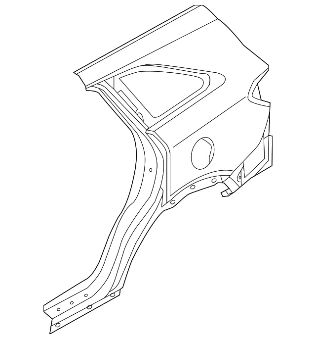 Quarter Panel - Kia (71504-C6C00)