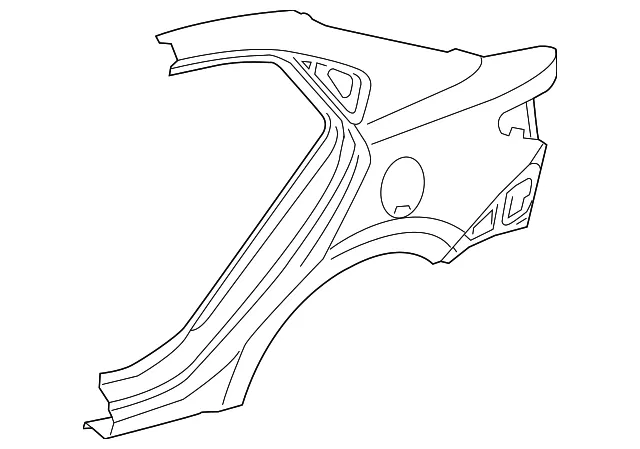 Quarter Panel - Kia (71504-H9C10)