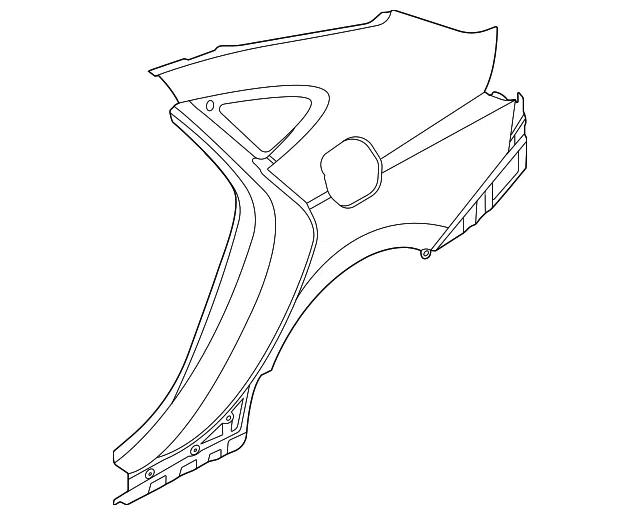 Quarter Panel - Kia (71504-L3C00)