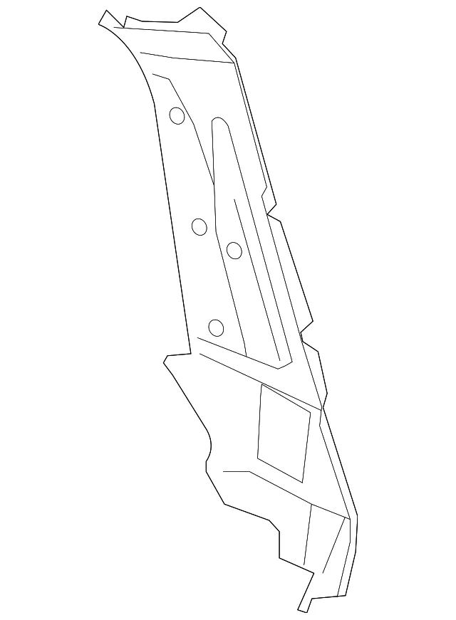 Quarter Extension - Driver's Side (LH) - Kia (71550-2K300)