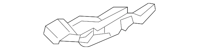Quarter Panel Gutter - Kia (71581-2G500)