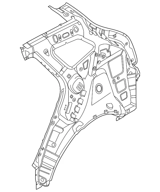Quarter Panel - Kia (71602-P1200)