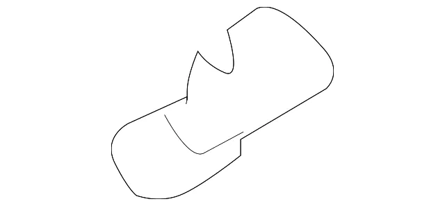 Inner Quarter Panel Bracket - Kia (71645-3E000)