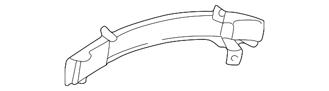 Apron Reinforced - Passenger Side (RH) - Kia (71781-3C000)