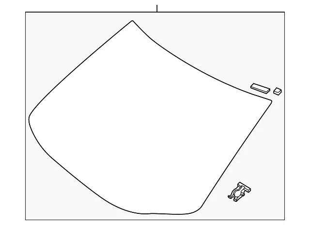 Windshield - Nissan (72700-5MP6C)