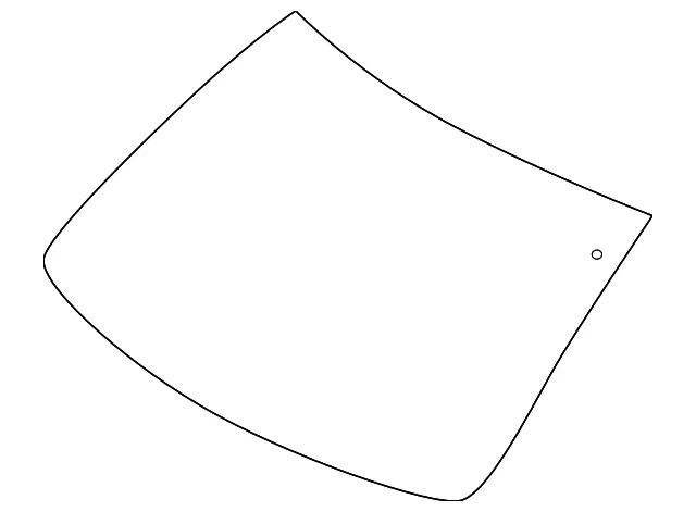 Windshield - Nissan (72700-6CA1B)