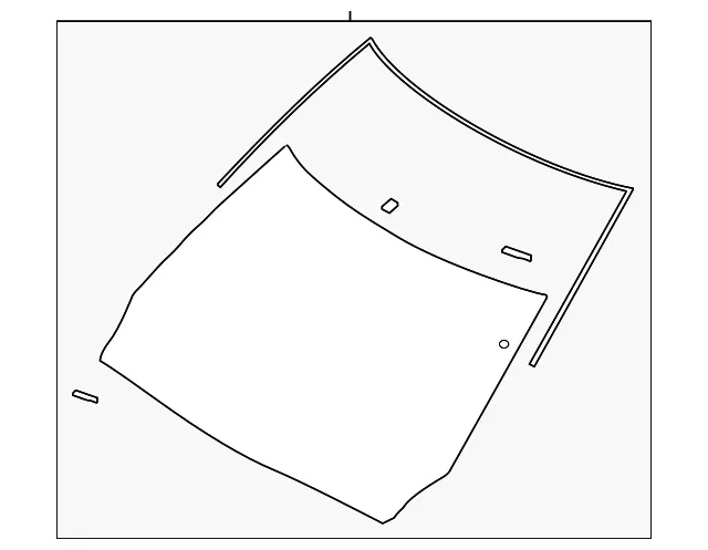 Windshield - Nissan (72700-6SA3A)