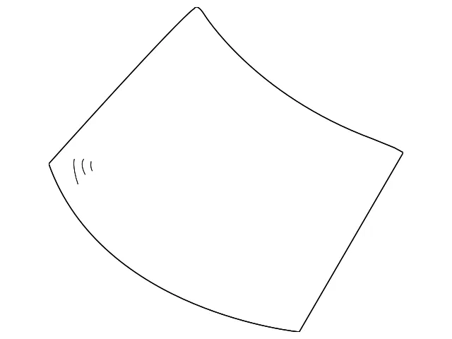 Windshield - Nissan (72700-9BU0A)