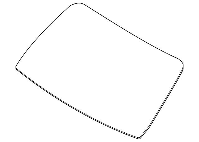 Windshield - Nissan (72700-9FV0B)