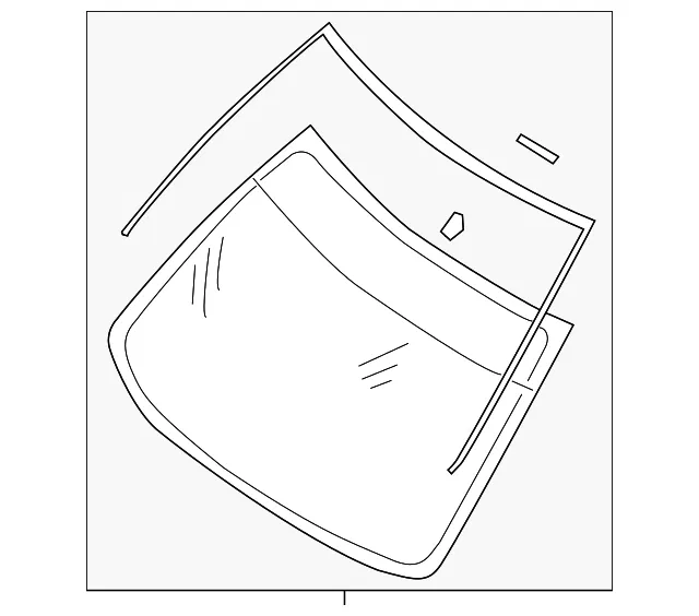 Windshield - Nissan (72700-9N01A)