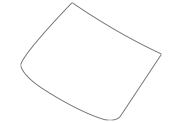 Windshield - Nissan (72700-9SF0A)
