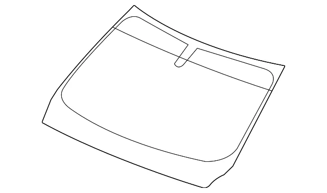 Windshield - Nissan (72712-3JA0A)