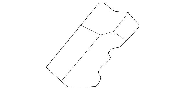 Windshield Spacer - Nissan (72714-5TA0A)