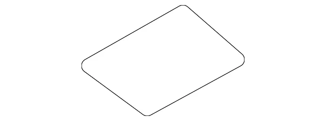 Glass Spacer - Nissan (72714-6GP0A)