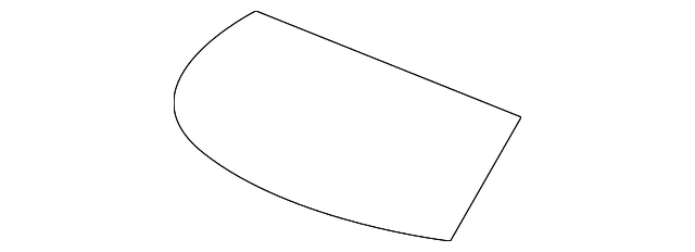Windshield Spacer - Nissan (72714-EN00A)
