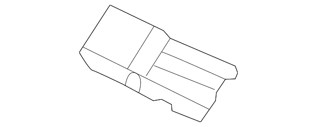 Windshield Spacer - Nissan (72715-6MA0A)