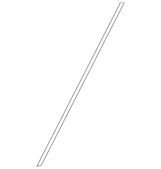 Side Molding Fastener - Driver's Side (LH) - Nissan (72725-3JA0A)