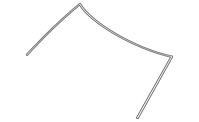 Windshield Molding - Nissan (72752-6SA0A)