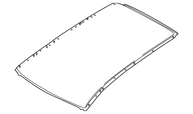 Roof Panel - Nissan (73112-9UH1F)