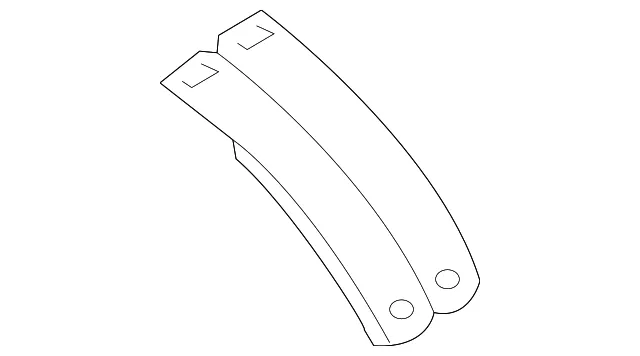 Roof Bow Side Bracket - Nissan (73259-4BA0A)