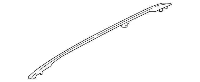 Roof Luggage Carrier Side Rail - Nissan (73822-5R00A)