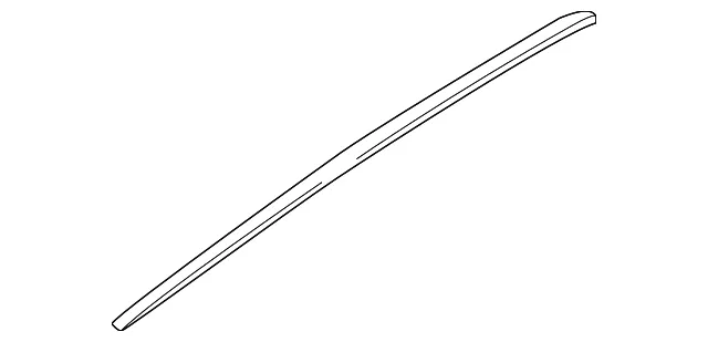 Roof Molding - Passenger Side (RH) - Nissan (73852-5BC0A)