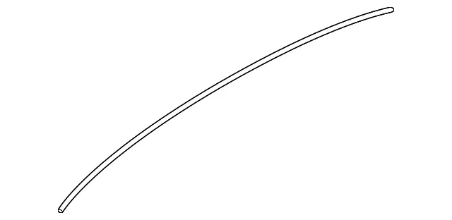 Drip Molding - Passenger Side (RH) - Nissan (73852-9KS0A)
