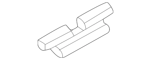 Roof Panel Clip - Nissan (73856-6HT0A)